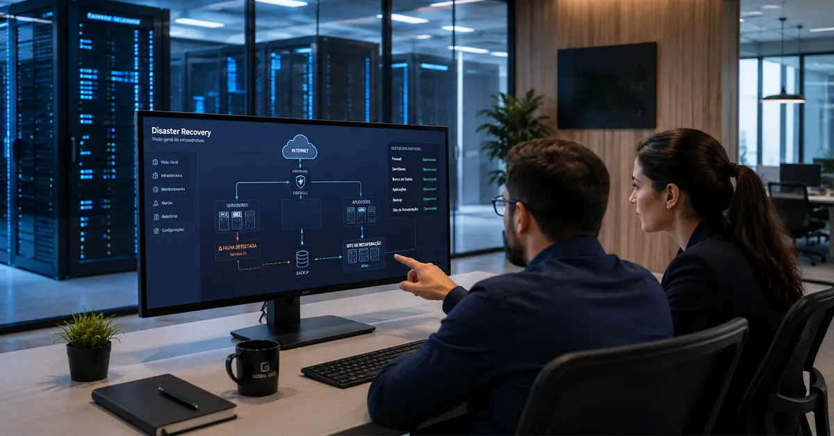 Saiba como criar um plano de Disaster Recovery para proteger sua infraestrutura de TI, reduzir paradas e garantir a continuidade do negócio.